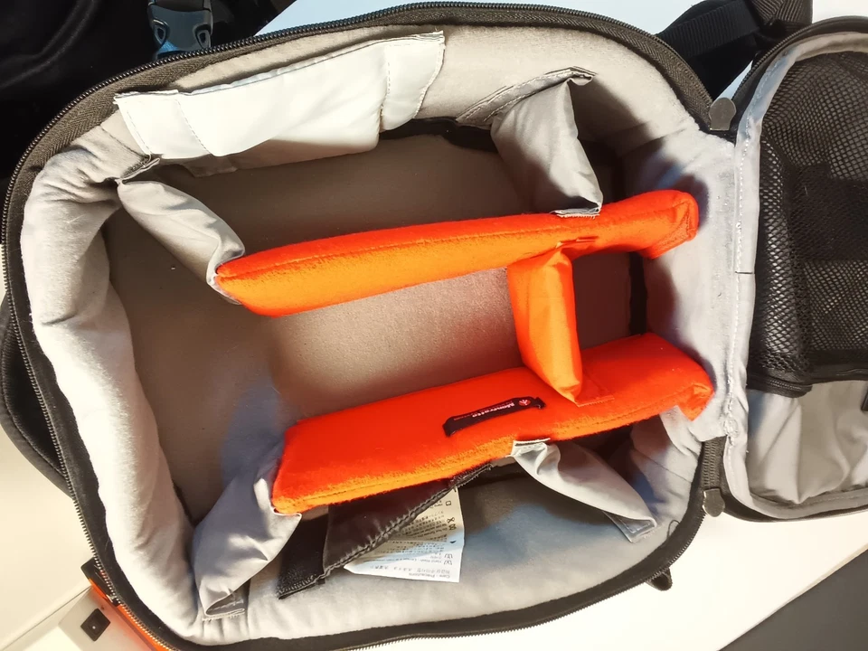 Manfrotto Gear Backpack M Camera Bag Padded Dividers DSLR Laptop Travel Photo - Image 4 of 4