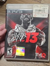 Wwe 13 PS3 Sony PlayStation 3 Case Only