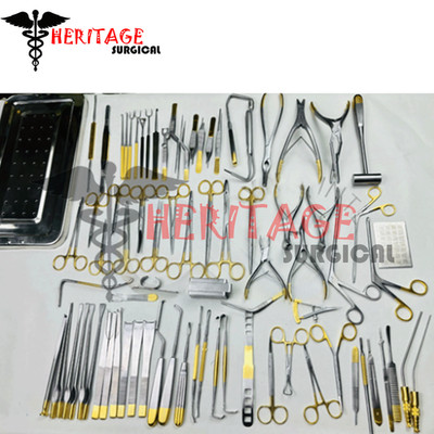 Major Rhinoplasty Surgical instruments set of 82 Pcs Nose & Plastic Surgery +Box