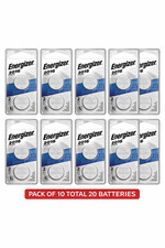 20x Energizer CR2016 Lithium Coin Cell Battery (10-2 pack) Exp 3/2033 2016BP-2N