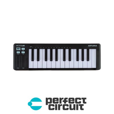 Arturia MicroLab MK3 (Black) USB Keyboard MIDI CONTROLLER NEW PERFECT CIRCUIT