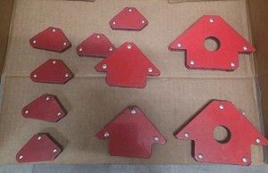 Magnetic Welding Holder/Welding Magnet-USED- set of 10