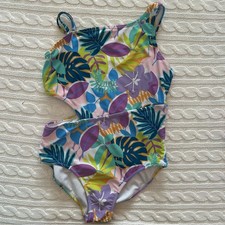 Andy  Evan Colorful Tropical Tween Girls One Piece Swimsuit