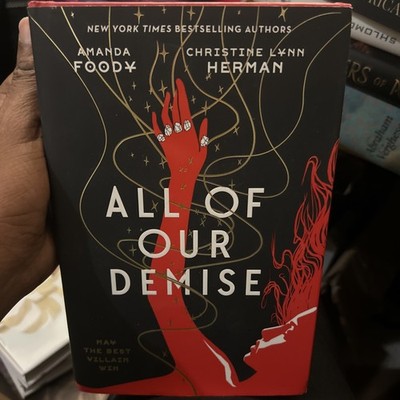 All of Our Demise by Amanda Foody (English) Hardcover Book