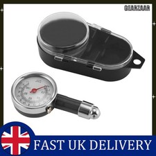 Professional Tyre Pressure Gauge Air Measurement PSI/BAR Release Button Car Bike