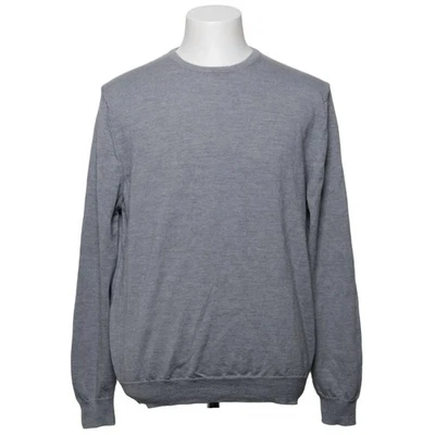 Stenströms, pull en tricot, taille : 2XL, gris, laine mérinos, unicolore #w5l - Photo 1/4