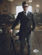 TARON EGERTON Authentic Hand-Signed 