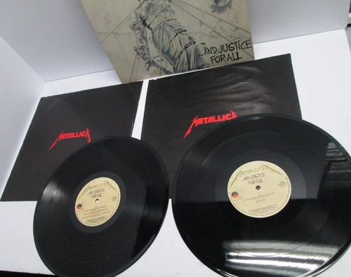 Metallica ...And Justice For All - Vinyl LP -Elektra 960812-1 EX/VG FIRM PRICE!!