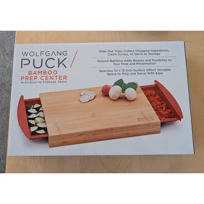 New Wolfgang Puck Bamboo Prep Center 