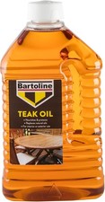 Quality Teak Oil Protects Wood from Drying Out & Gives a Sheen 2 Litre Bartoline 10.45 per litre