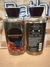 Bath  Body Works Tropidelic Shower Gel And Body Wash 10 Fl. Oz. New Lot of 2