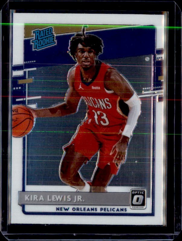 2020-21 Panini Donruss Optic - Rated Rookie Kira Lewis Jr. #163 Holo Prizm (RC)