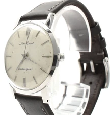 Rare! OH 1950's [Exc+5] SEIKO Laurel J14044 17 Jewels Manual Winding Men's JAPAN