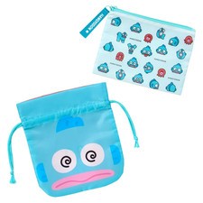 【Sanrio】 Beutel & Kordelzug Tasche Hangyodon (Hangyodon Badtz-Maru Funny...