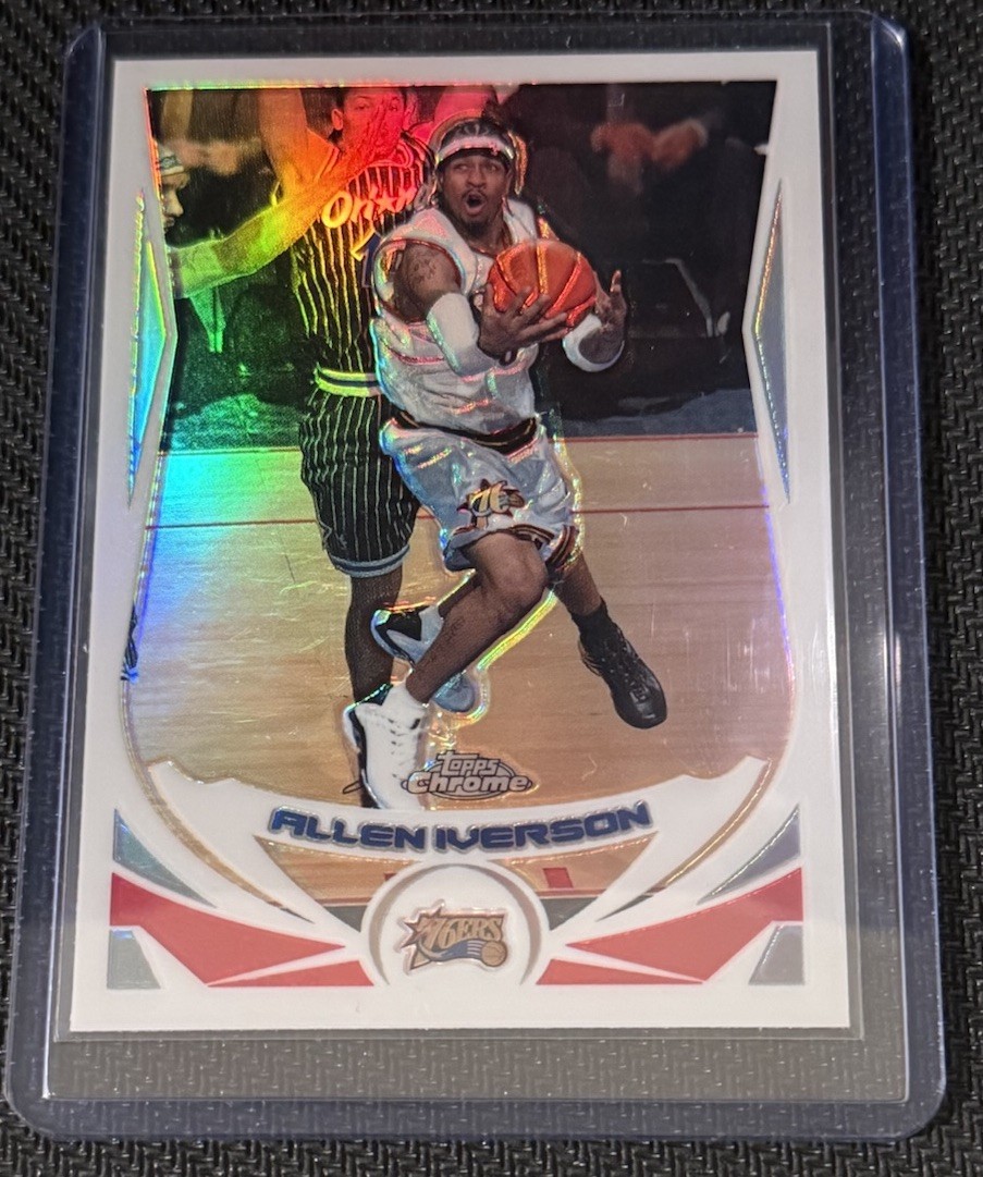 2004-05 Topps Chrome - Allen Iverson #1 Refractor