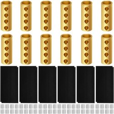 12Pcs 6 AWG Gauge Wire Connector Nut Kit, 80A Electric Wire Connectors
