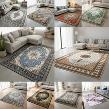 Extra Large Traditional Rugs Non Slip Hallway Runner Living Room Bedroom Carpets