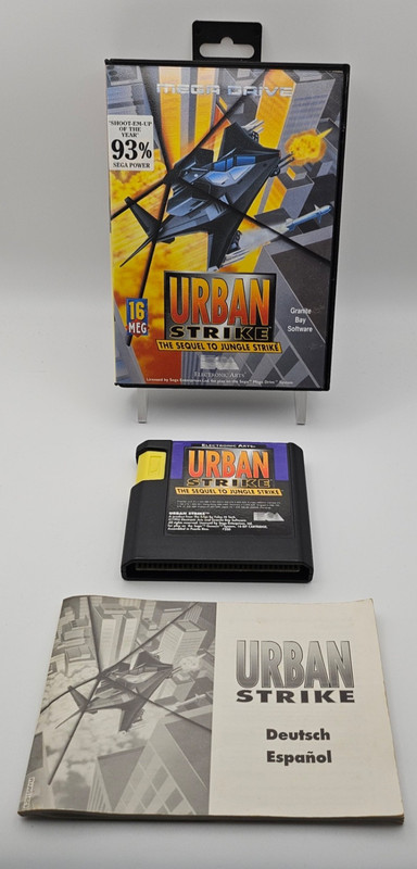 Urban Strike | Sega Mega Drive Game COMPLETE CIB Tested & Working PAL
