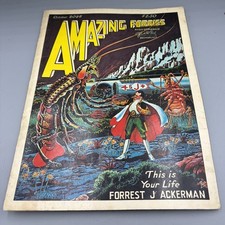 FORREST J ACKERMAN AMAZING FORRIES 1976 Warren Sci-Fi Monster Fandom Magazine
