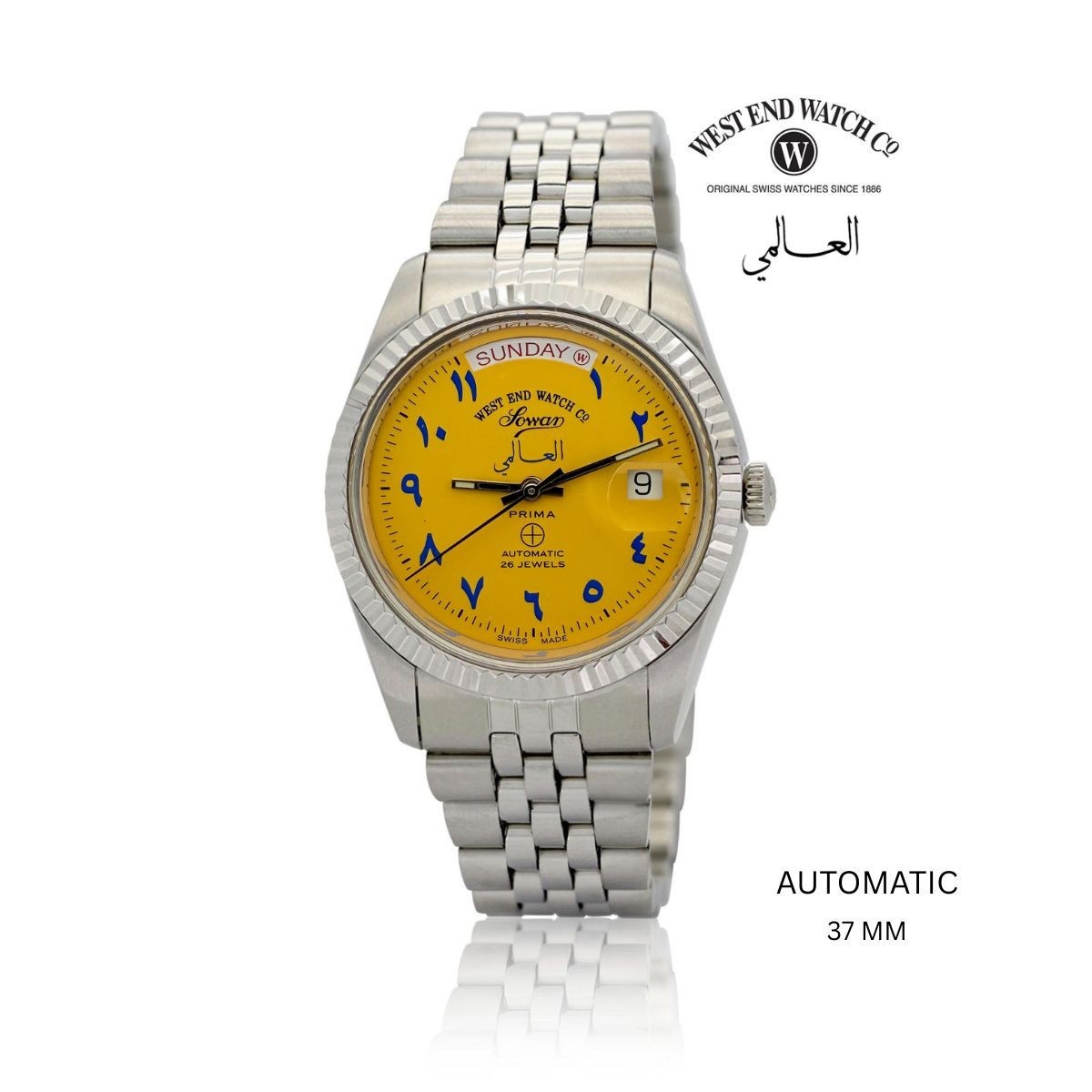 West End Special Edition 37 mm Automatic Watch | eBay