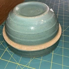 Vintage McCoy Bee Hive Green Glaze Mixing Bowl