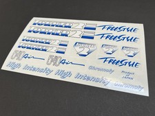 Juego de calcomanías para Torker 2 - 540 Air Freestyle BMX - 1987 / 1987 - Azul