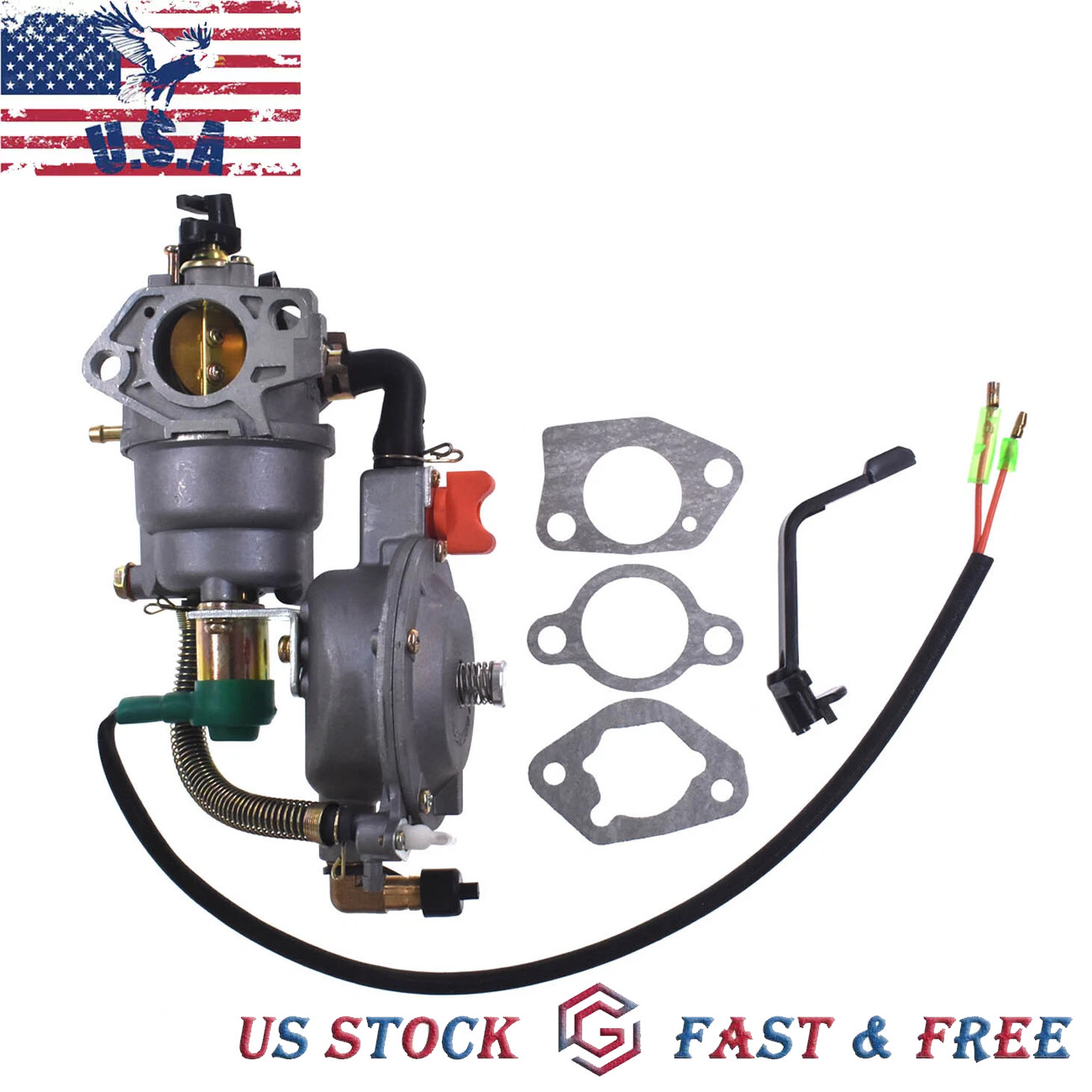 Dual Fuel LPG Carburetor For Duromax XP10000EH 10000 Watts 1