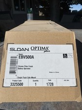 Sloan EBV500A Retrofit Flushometer for Urinal/Water Closet Exposed Sensor