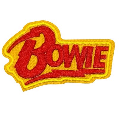 David Bowie Patch Aufnäher Bügelbild Flicken Applikation Rock Pop Under Pressure