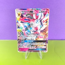 Pokémon TCG Sylveon GX Guardians Rising Holo Card Near Mint 92/145