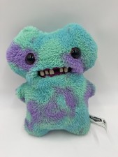 Fuggler Funny Ugly Monster Plush Gaptooth McGoo Festival Rave Toy Blue Green 9