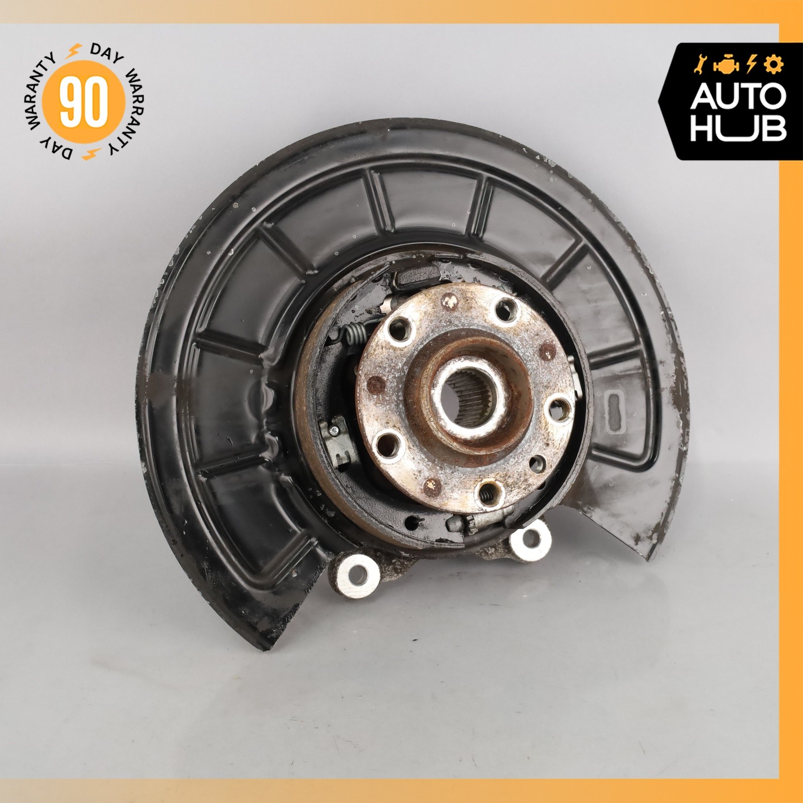 14-17 Maserati Quattroporte SQ4 M156 Rear Left Side Spindle Knuckle Hub OEM 46k