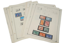 Kenya & Uganda 1940S-1980S Collection Of 140+ Mint Stamps Stored On Pages