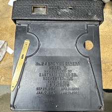 Antique Eastman Kodak No. 2A Brownie Film Box Camera Model B