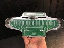 Vintage Bannock The Device Sizer Right Left Shoe Sizer For Infants