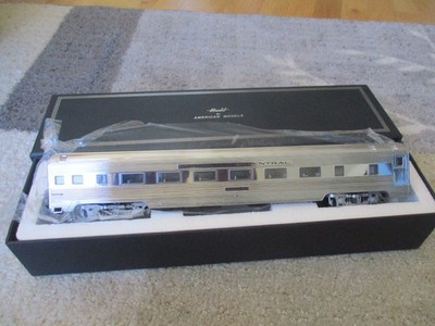 Amer Models NYC Chrome Budd Coach Morgan Lewis  (3/2/26) Hirail