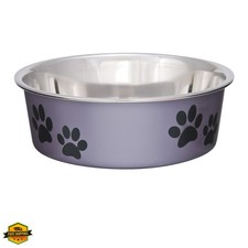 Bella Dog Bowls- Stainless Steel Dog Cat Bowls - Spill Proof Dog Food Bowl,...