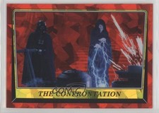 2023 Topps Chrome Sapphire Edition Star Wars ROTJ The Confrontation #122 6ki