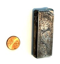 Vintage Colibri Floral Scrollworkl Cigarette ...