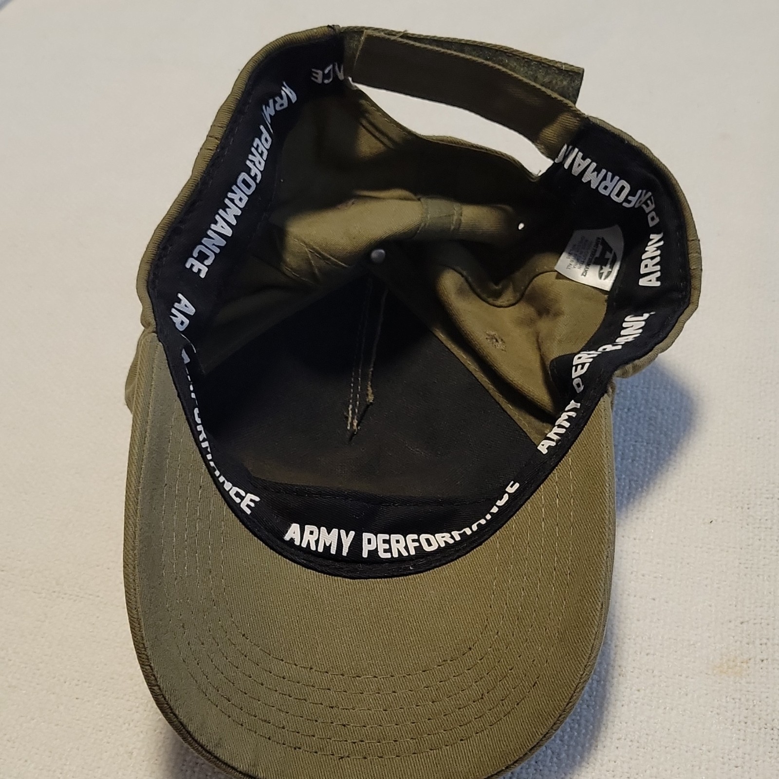 Army Performance Olive Baseball Cap Men Adjustabl… - image 2