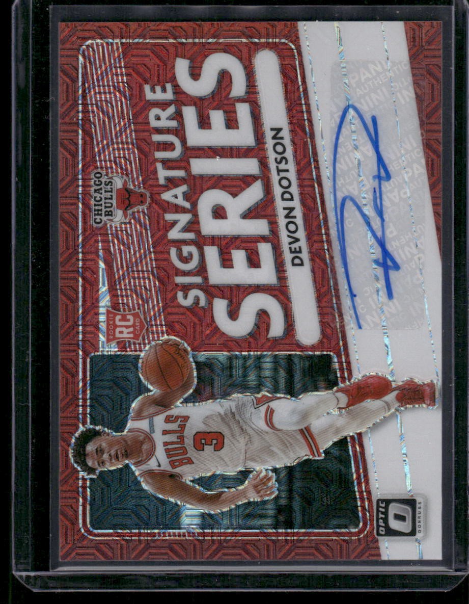 2020-21 Donruss Optic #SS-DDV Devon Dotson Signature Series