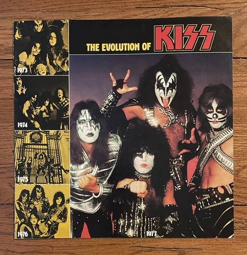 KISS⚡️ALIVE II BOOKLET Only⚡️VG++⚡️1977 Casablanca ACE FREHLEY VINYL Aucoin