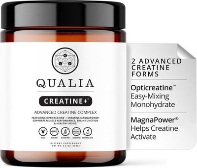 Qualia Creatine | Advanced Creatine Complex | 2 Sources + Magnesium | Optimized