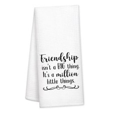 Friendship Isn't a Big Thing, It's a Million Little Things Kitchen Rkt002