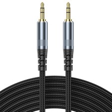 AUX Cable 10Ft, 3.5Mm Audio Cable Long Aux Cord Male to Male 10 Feet Auxiliary H