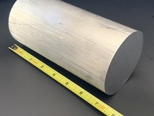 3-1/2  X 7  Long Aluminum Round Rod Solid 6061-T6 3.5 Bar Stock