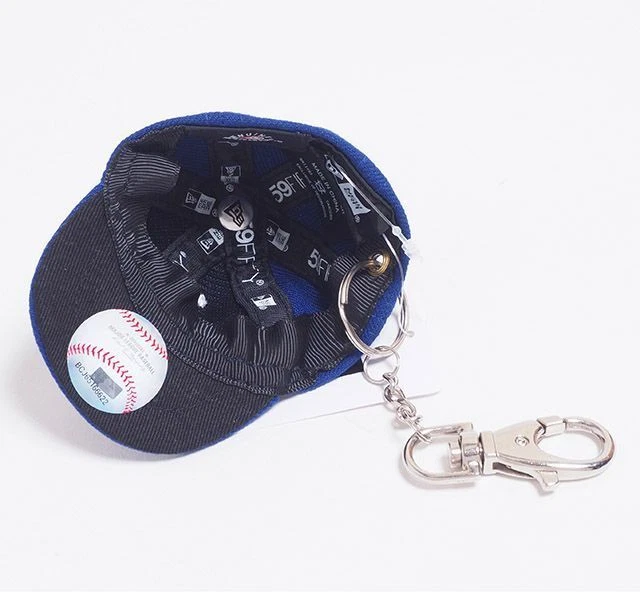 New Era Cap Type Key Chain LA Dodgers Blue  From JAPAN F/S Blue Limited Rare - Image 4 of 4