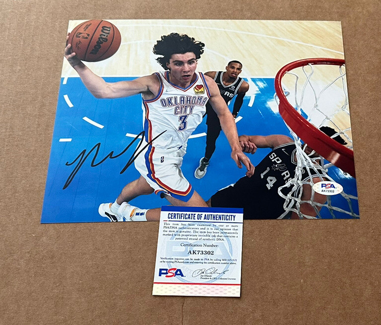 JOSH GIDDEY Autographed Signed Oklahoma City Thunder 8X10 PHOTO PSA/DNA CERTIFIED #6 