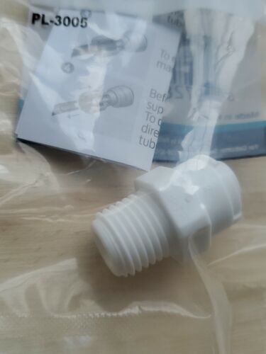 SharkBite 1/4" OD Push-to Connect x 1/4" MIP Male Adapter 1 Count - Picture 2 of 8