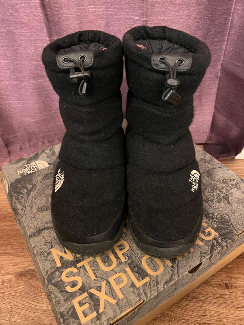 Men 8.0US North Face Snow Boots Nuptse Bootie Wool Ii Men 8.0US North Face Snow Boots Nuptse Bootie Wool Ii